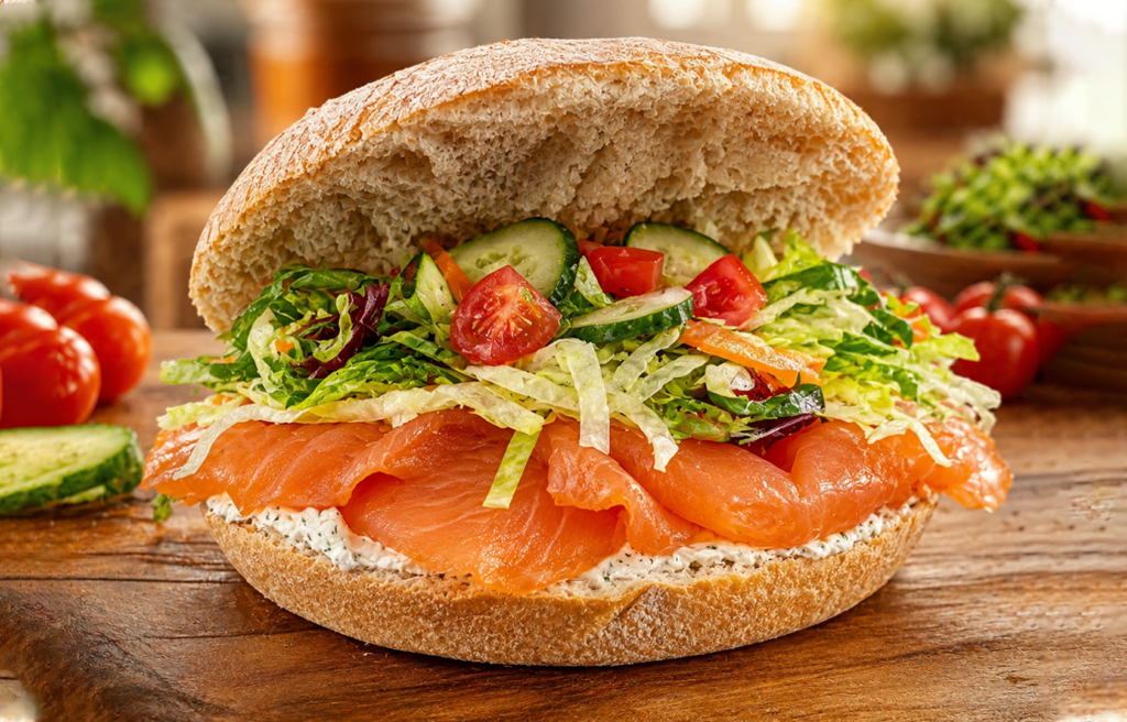 Ger.zalm roomkaas/dille